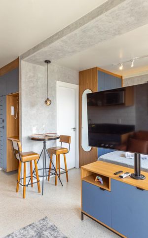 Studio à venda com 29m², 1 quarto e sem vagaStudio