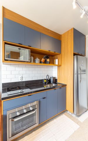 Studio à venda com 29m², 1 quarto e sem vagaCozinha