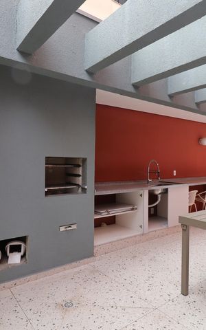 Apartamento para alugar com 40m², 2 quartos e sem vagaÁrea comum - Churrasqueira