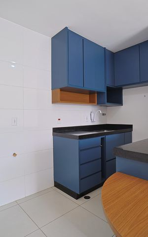Casa de condomínio à venda com 60m², 2 quartos e 1 vagaCozinha