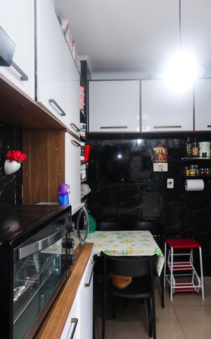 Apartamento à venda com 76m², 2 quartos e sem vagaCozinha