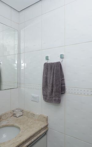 Apartamento à venda com 67m², 2 quartos e 1 vagaBanheiro da Suíte