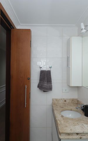 Apartamento à venda com 67m², 2 quartos e 1 vagaBanheiro Social