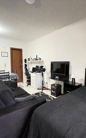 Studio à venda com 36m², 1 quarto e 1 vaga
