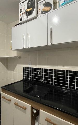 Studio à venda com 36m², 1 quarto e 1 vaga