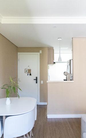 Apartamento à venda com 37m², 2 quartos e 1 vaga Apartamento à venda com 37m², 2 quartos e 1 vagaSala e Cozinha