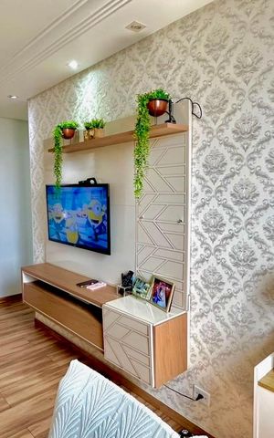 Apartamento à venda com 48m², 2 quartos e 1 vaga Apartamento à venda com 48m², 2 quartos e 1 vagaSala
