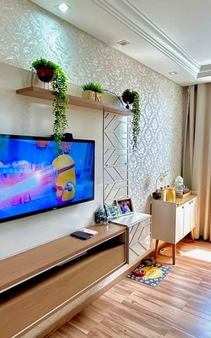 Apartamento à venda com 48m², 2 quartos e 1 vaga Apartamento à venda com 48m², 2 quartos e 1 vagaSala