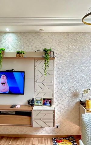 Apartamento à venda com 48m², 2 quartos e 1 vaga Apartamento à venda com 48m², 2 quartos e 1 vagaSala