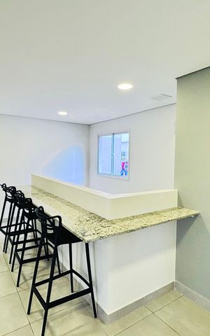 Apartamento para alugar com 42m², 2 quartos e sem vaga Apartamento para alugar com 42m², 2 quartos e sem vagaÁrea comum - Salão de festas
