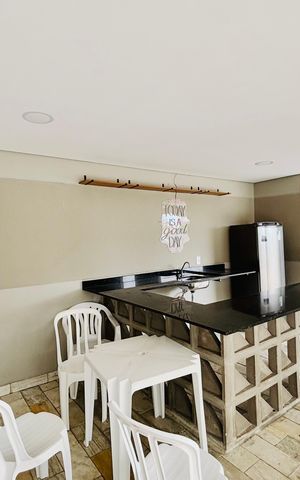 Apartamento para alugar com 42m², 2 quartos e sem vaga Apartamento para alugar com 42m², 2 quartos e sem vagaÁrea comum - Churrasqueira