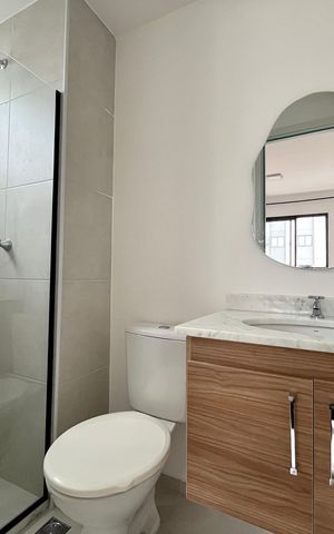Apartamento para alugar com 45m², 2 quartos e 1 vagaBanheiro da Suíte