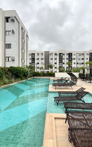 Apartamento para alugar com 45m², 2 quartos e 1 vagaÁrea comum - Piscina