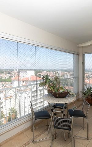 Apartamento à venda com 134m², 3 quartos e 3 vagasVARANDA GOURMET