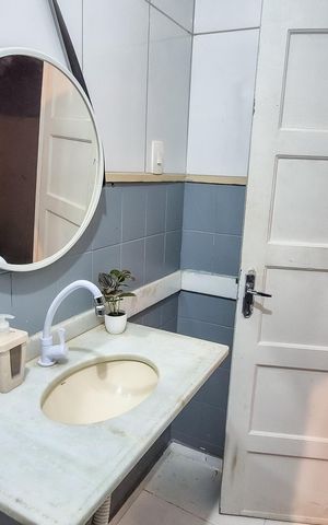 Casa para alugar com 99m², 3 quartos e sem vaga Casa para alugar com 99m², 3 quartos e sem vagaBanheiro 1