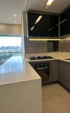 Apartamento para alugar com 110m², 3 quartos e 2 vagas Apartamento para alugar com 110m², 3 quartos e 2 vagasCozinha