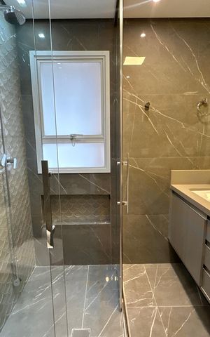 Apartamento para alugar com 110m², 3 quartos e 2 vagas Apartamento para alugar com 110m², 3 quartos e 2 vagasBanheiro da Suíte 1