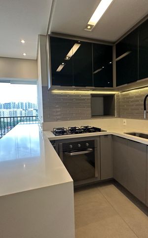 Apartamento para alugar com 110m², 3 quartos e 2 vagas Apartamento para alugar com 110m², 3 quartos e 2 vagasCozinha
