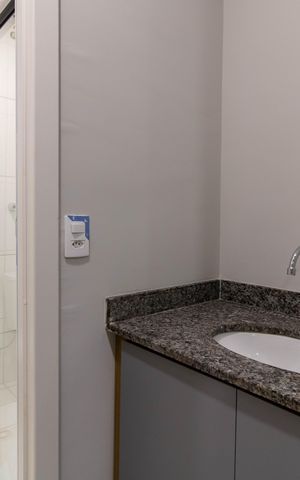 Apartamento para alugar com 34m², 2 quartos e sem vaga Apartamento para alugar com 34m², 2 quartos e sem vagaBanheiro
