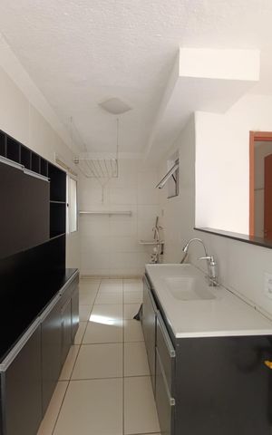 Apartamento para alugar com 42m², 2 quartos e 1 vaga Apartamento para alugar com 42m², 2 quartos e 1 vagaCozinha e Área de Serviço