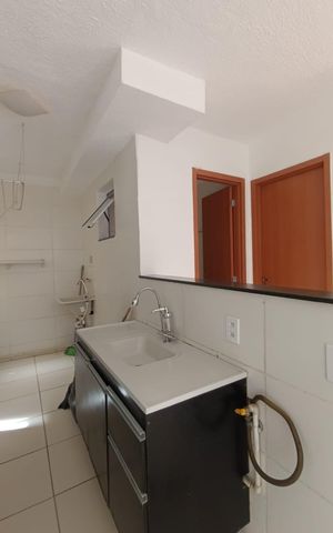 Apartamento para alugar com 42m², 2 quartos e 1 vaga Apartamento para alugar com 42m², 2 quartos e 1 vagaCozinha e Área de Serviço