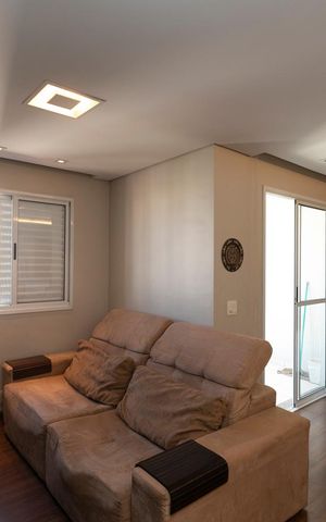 Apartamento para alugar com 66m², 2 quartos e 2 vagasSALA TRES AMBIENTES