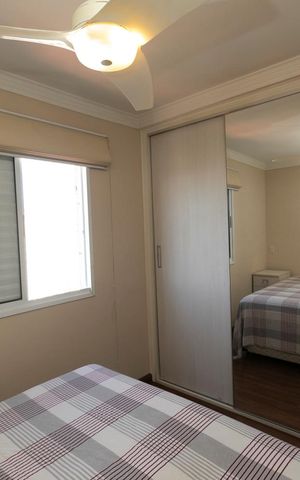 Apartamento para alugar com 66m², 2 quartos e 2 vagasQUARTO Nº 2 - SUITE