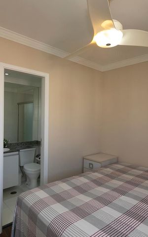 Apartamento para alugar com 66m², 2 quartos e 2 vagasQUARTO Nº 2 - SUITE