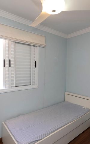 Apartamento para alugar com 66m², 2 quartos e 2 vagasQUARTO Nº 1
