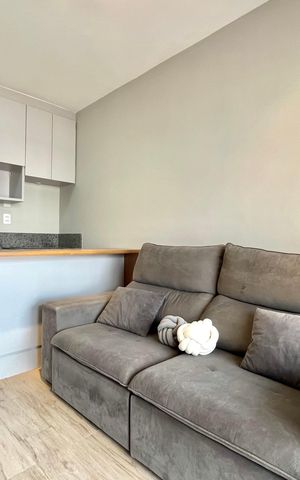 Apartamento para alugar com 33m², 1 quarto e sem vaga Apartamento para alugar com 33m², 1 quarto e sem vagaSala