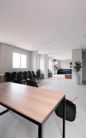 Apartamento para alugar com 44m², 2 quartos e 1 vaga