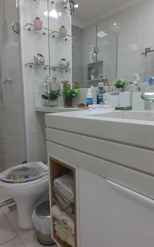 Apartamento à venda com 77m², 3 quartos e 2 vagas