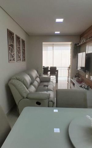 Apartamento à venda com 77m², 3 quartos e 2 vagas