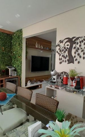 Apartamento à venda com 77m², 3 quartos e 2 vagas