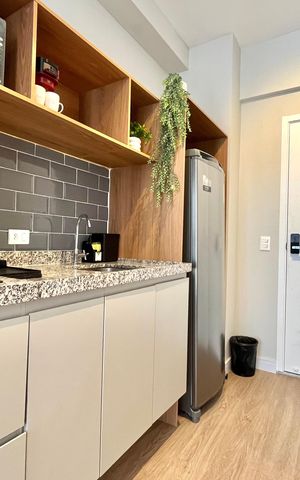 Studio para alugar com 22m², 1 quarto e sem vagaCozinha
