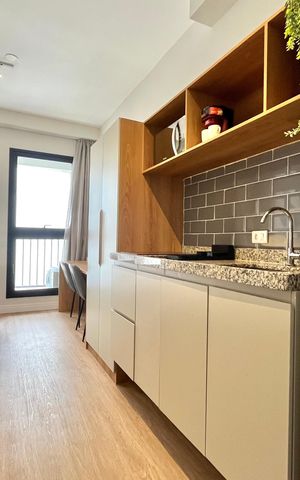 Studio para alugar com 22m², 1 quarto e sem vagaCozinha
