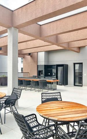 Studio para alugar com 22m², 1 quarto e sem vagaÁrea comum - Churrasqueira