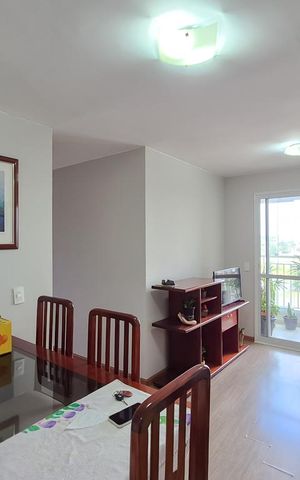 Apartamento à venda com 60m², 3 quartos e 1 vaga Apartamento à venda com 60m², 3 quartos e 1 vagaSala