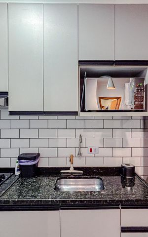 Apartamento à venda com 35m², 1 quarto e sem vagaCozinha - Armários