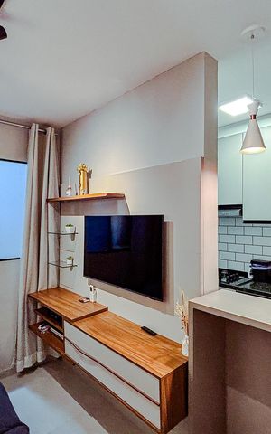 Apartamento à venda com 35m², 1 quarto e sem vagaSala