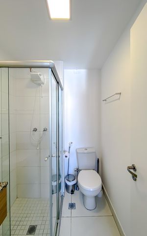 Studio à venda com 19m², 1 quarto e sem vaga Studio à venda com 19m², 1 quarto e sem vagaBanheiro