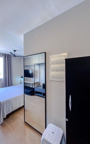 Studio à venda com 19m², 1 quarto e sem vaga