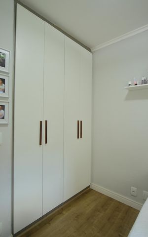 Apartamento à venda com 65m², 2 quartos e 1 vagaQuarto 2  