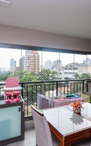 Apartamento à venda com 84m², 2 quartos e 2 vagasVaranda