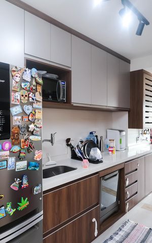 Apartamento à venda com 84m², 2 quartos e 2 vagasCozinha