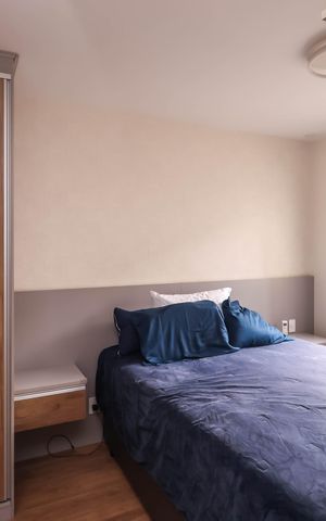 Apartamento à venda com 84m², 2 quartos e 2 vagasQuarto 2 - Suíte
