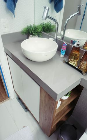 Apartamento à venda com 84m², 2 quartos e 2 vagasBanheiro