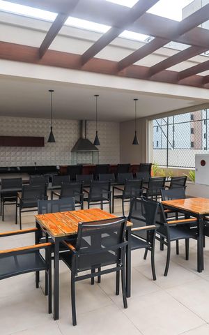 Apartamento à venda com 84m², 2 quartos e 2 vagasChurrasqueira