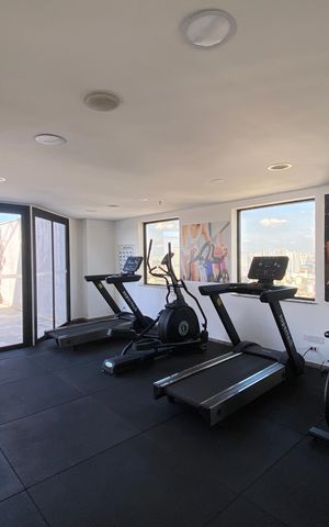 Studio para alugar com 33m², 1 quarto e 1 vaga Studio para alugar com 33m², 1 quarto e 1 vagaÁrea comum - Academia