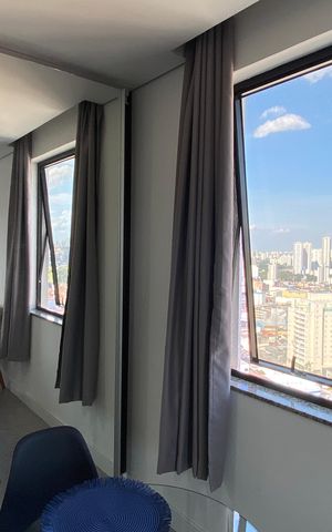Studio para alugar com 33m², 1 quarto e 1 vaga Studio para alugar com 33m², 1 quarto e 1 vagaSala - Quarto